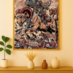 Metallica M72 Tour Denver Night 2 June 29 2025 Empower Field at Mile High Poster Canvas Wall Art 2